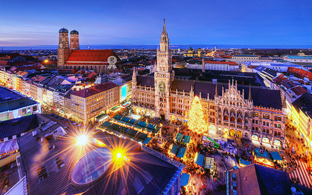 Thành phố Munich được biết đến như là một trung tâm kinh tế văn hóa và giao thông quan trọng của nước Đức 